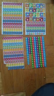 Наклейки развивающие