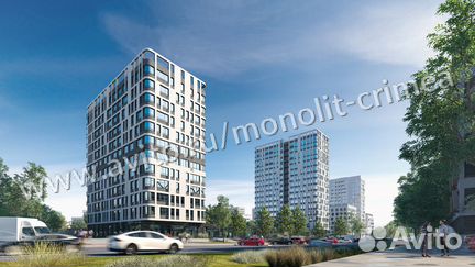 1-к квартира, 36.8 м², 16/16 эт.