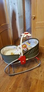 Люлька-баунсер Tiny Love 3в1 и детская палатка