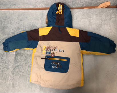 Зимний костюм комбинезон Deux Par Deux 3-4 года