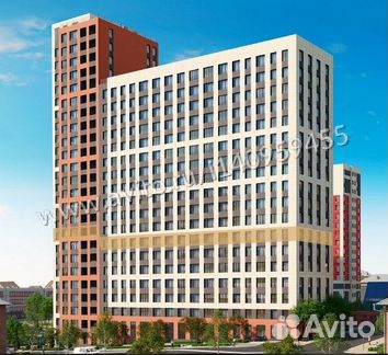 1-к квартира, 31.6 м², 2/19 эт.