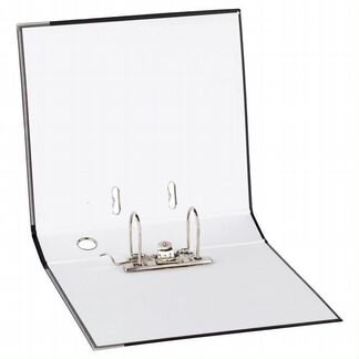 Папка-регистратор черная Attache 75 мм 12 штук