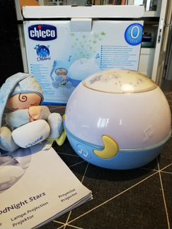 Ночник-проектор Chicco Первые грезы (голубой)