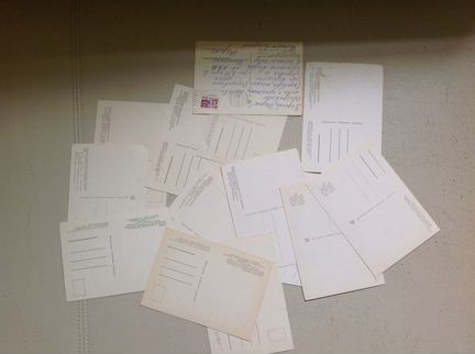 Открытки. Куклы. Народный костюм. 1964 г