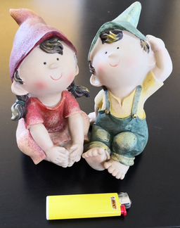 Фигурки Мальчик и Девочка 13 см