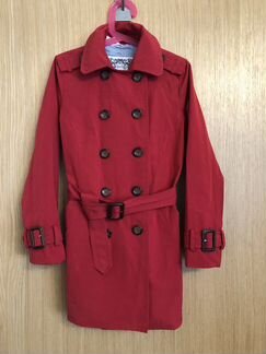 Плащ Zara красивый красный
