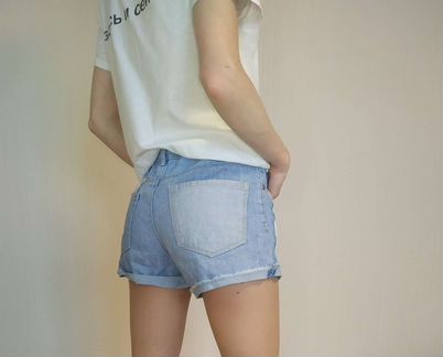 Джинсовые шорты zara