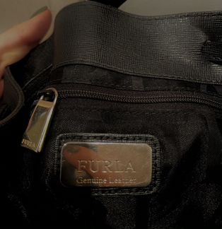 Сумка furla оригинал черная