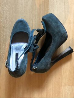 Туфли River Island (UK) 36 размер нат кожа/замша