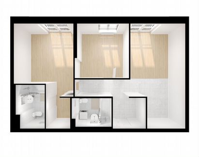 2-к квартира, 64.8 м², 15/26 эт.