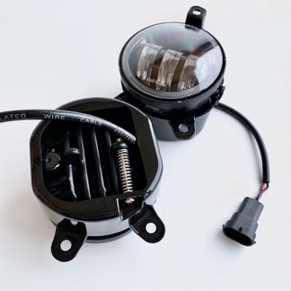 Led птф противотуманные фары Приора 50W sal-man
