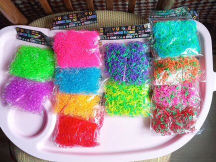 Резиночки для плетения 400 шт/уп