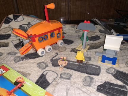 Lego 3830 Губка Боб бикини боттом экспресс