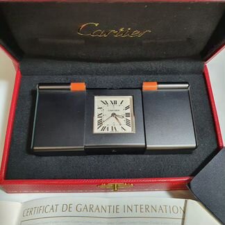 Часы настольные Cartier для путешествий