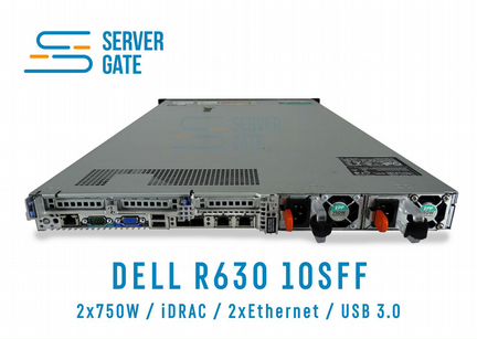 Dell R630 10SFF 2 x E5-2660v3 128 GB