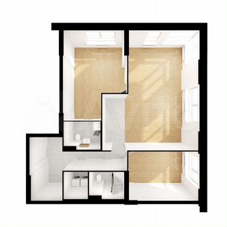 3-к апартаменты, 95.1 м², 23/28 эт.