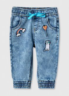 Джинсы-джоггерсы 74 размера