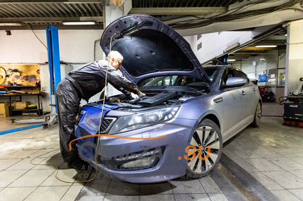 Замена грм Киа Оптима Kia Optima