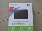 Новый 2 тб внешний жесткий диск Toshiba Canvio Bas