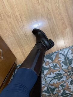 Сапоги кожаные утепленные tervolina