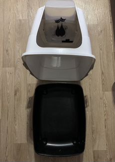 Крытый лоток туалет для кошки