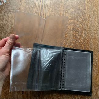 Обложка для документов Toyota натуральная кожа