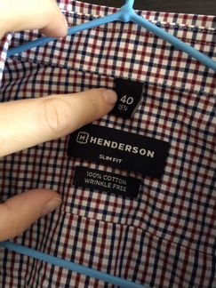 Рубашка в клетку с коротким рукавом Henderson