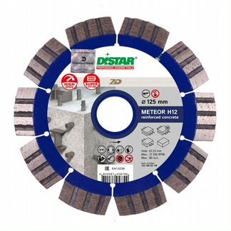 Алмазный диск 125 мм Meteor DiStar 7D