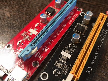 Платы расширения для майнинг ферм PCI-E 1X to 16X