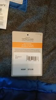 Новый комплект Carters зима 93-98 см (3t)