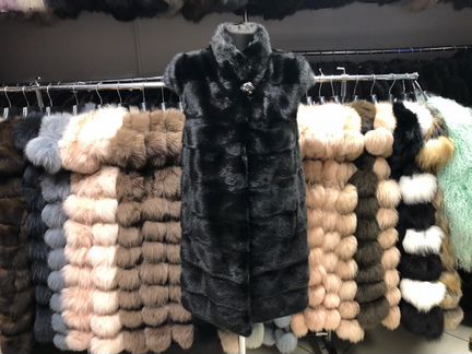 Жилетка из норки
