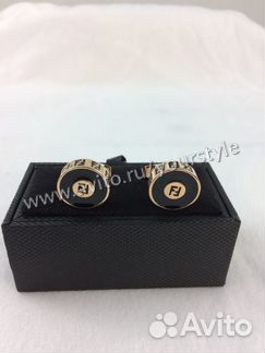 Запонки Fendi 1218