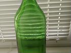 Бутылка СССР зелёное стекло 2, 75 литра Высота 37