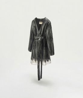 Платье миди из органзы Ushatava Bohemian