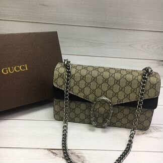 Сумка Gucci замшевая Гуччи Dionysus Клатч Гучи На