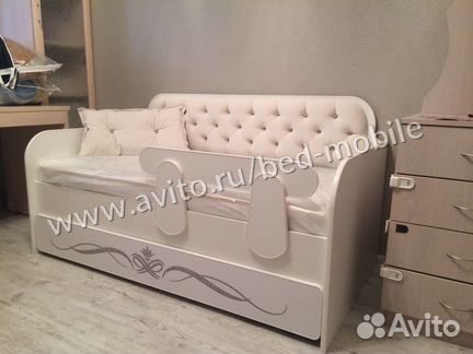 Кровать Классик белоснежная