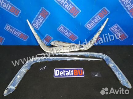 Молдинг бампера хром Jaguar XJ X308 XJR 1998-2002