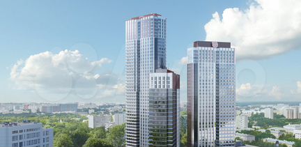 2-к квартира, 60 м², 11/34 эт.