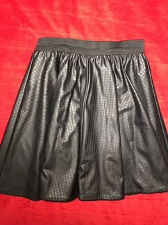 Кожаная юбка
