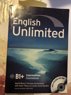 2 Учебника English unlimited intermediate
