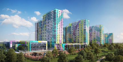 3-к квартира, 69.8 м², 9/25 эт.