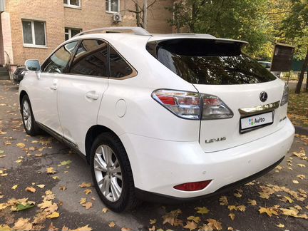 Lexus RX 3.5 CVT, 2010, 87 000 км