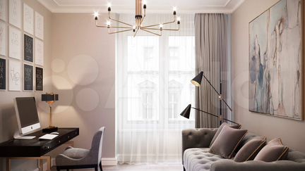 3-к квартира, 75.8 м², 5/51 эт.