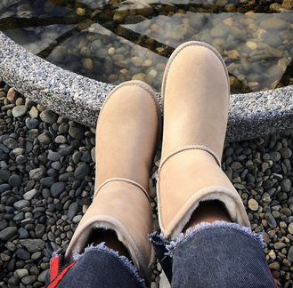 Угги ugg бежевые