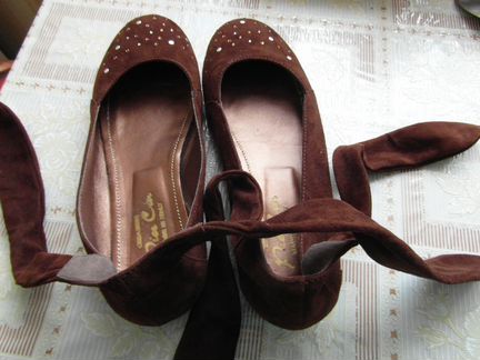 Туфли замша