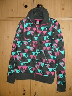 Толстовка серо-зеленая.Новая