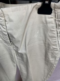 Брюки укороченные бежевые Benetton