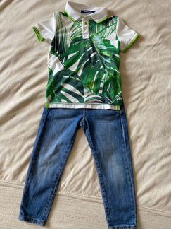 Джинсы Zara, поло Mothercare, Стильняшка
