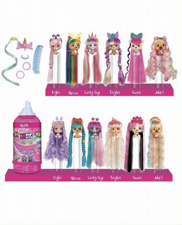 Новые I love VIP Pets собачки с длинными волосами