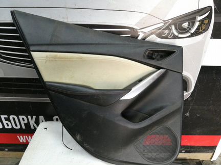 Обшивка двери задняя левая Mazda 6 GJ 2.0 2015